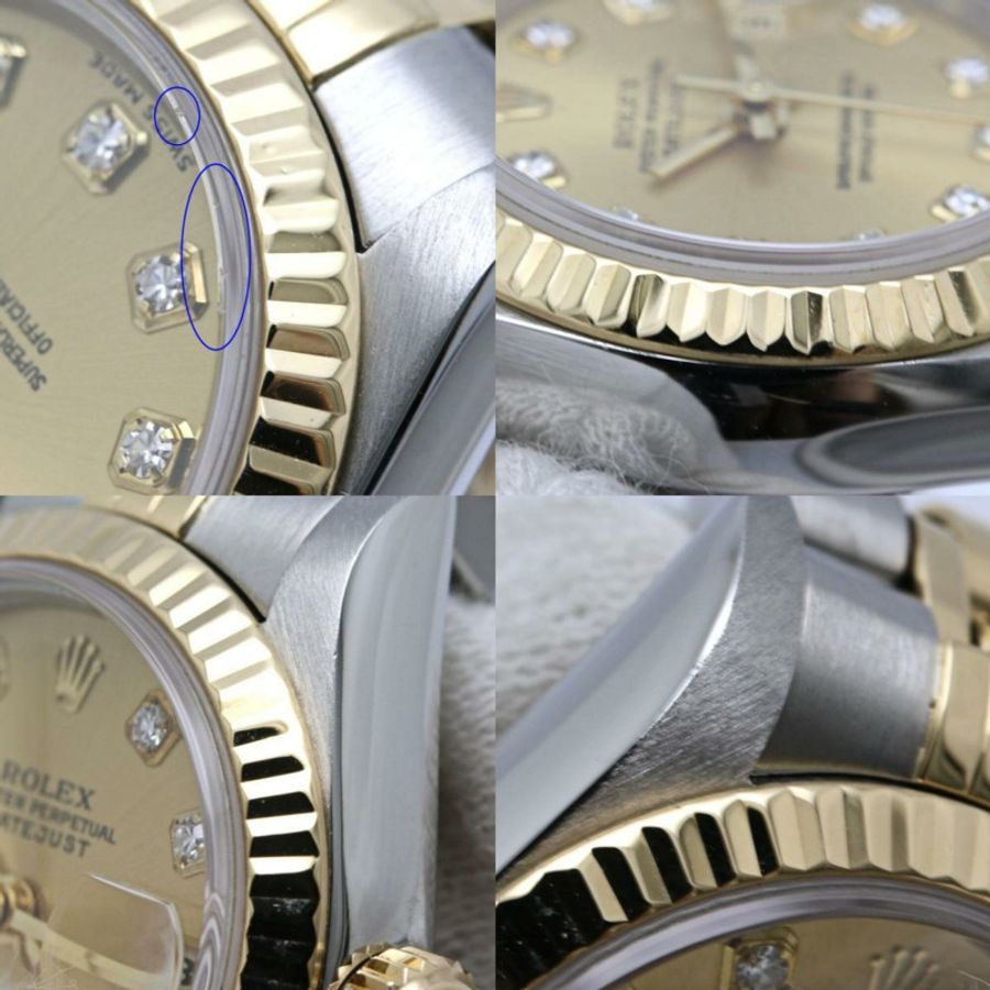 勞力士 Datejust 10P 鑲鑽 79173G 女士腕錶 40547-8