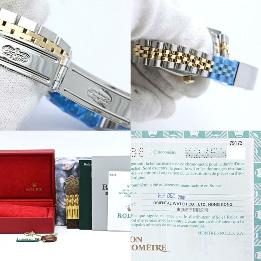 勞力士 Datejust 10P 鑲鑽 79173G 女士腕錶 40547-10