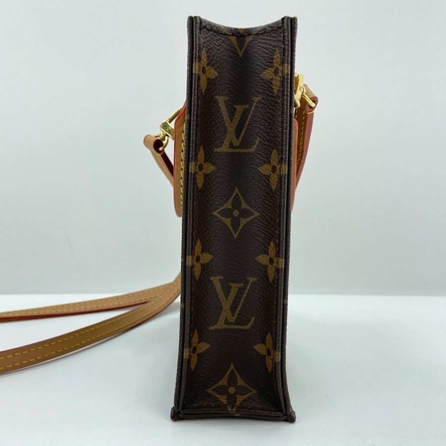 路易威登 Petite Sac Plat 手提包,棕色。-4