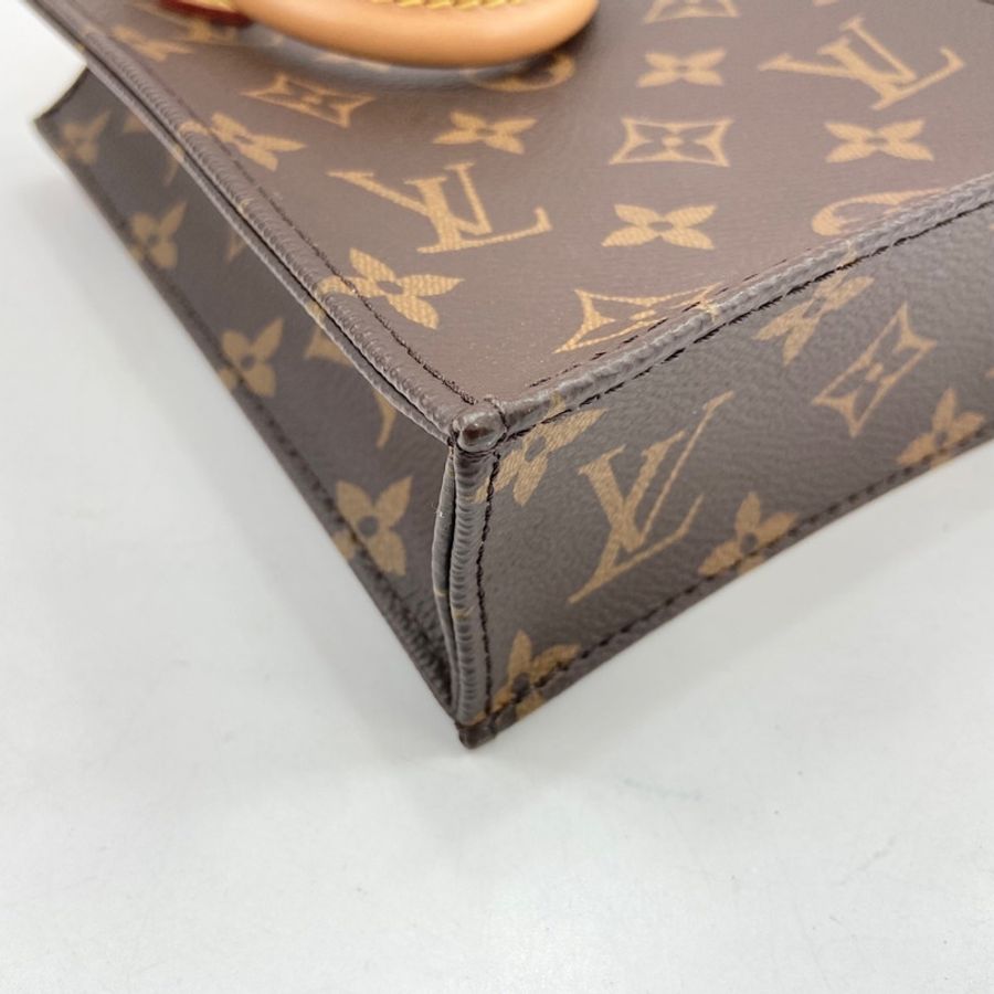 路易威登 Petite Sac Plat 手提包,棕色。-7