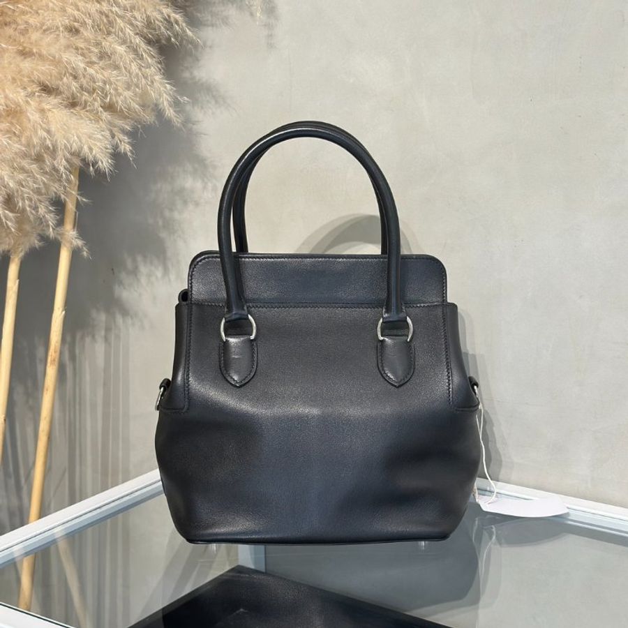 HERMES Toolbox牛奶盒子 20 - Noir 89 黑銀 🄺-4