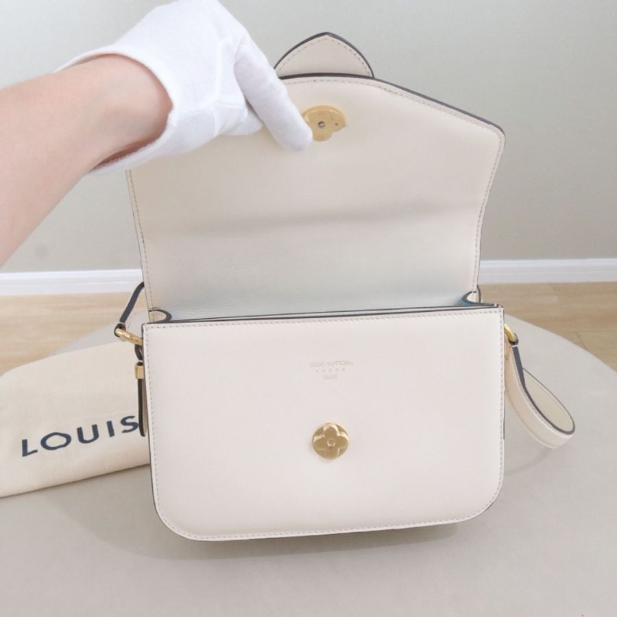 Louis Vuitton 路易威登 Pont 9 斜挎包,奶油白,尺寸23*15*8,配件防塵袋-9