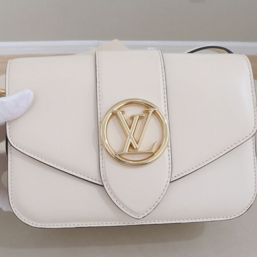 Louis Vuitton 路易威登 Pont 9 斜挎包,奶油白,尺寸23*15*8,配件防塵袋-14