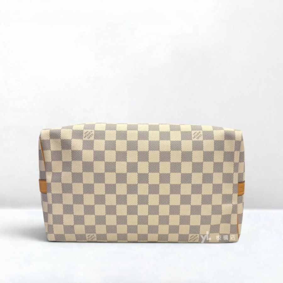 S3597-LV 白棋盤格Speedy30 背帶款N40592-4