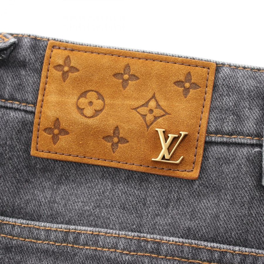 路易威登 Monogram 花卉圖案牛仔褲 #28 牛仔褲 RM232 Y92 HPD92W 棉質-10