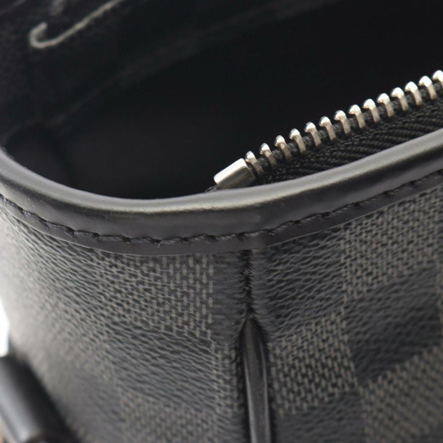LOUIS VUITTON Tadao 單肩斜背手提包 N51192 Damier 石墨帆布 LV-5