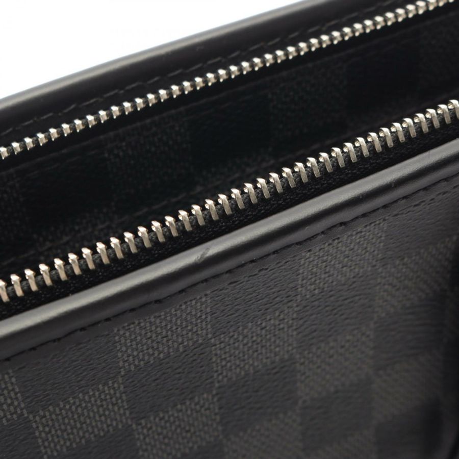 LOUIS VUITTON Tadao 單肩斜背手提包 N51192 Damier 石墨帆布 LV-8
