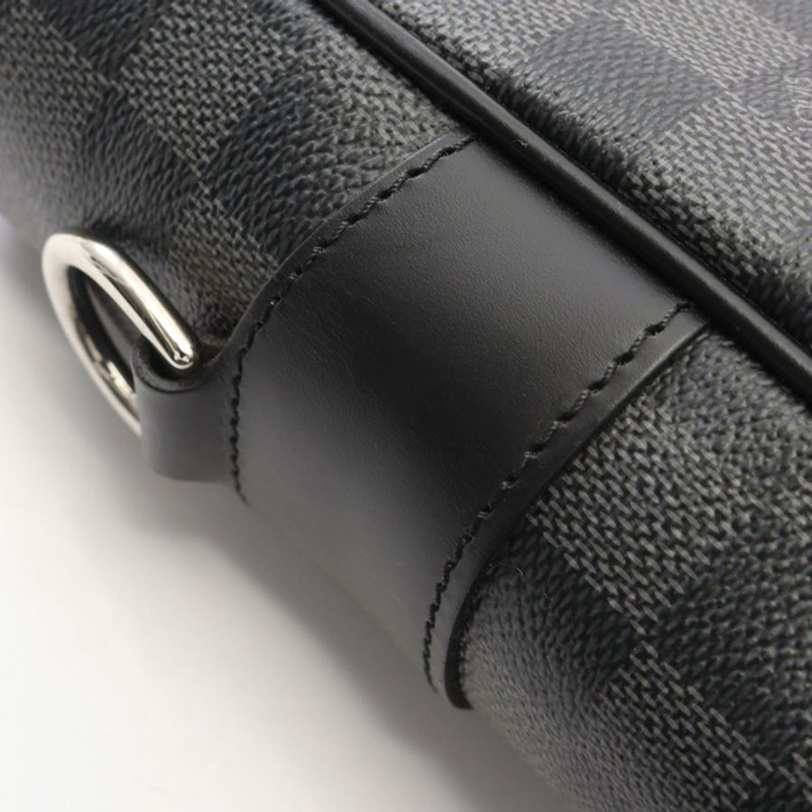 LOUIS VUITTON Tadao 單肩斜背手提包 N51192 Damier 石墨帆布 LV-9