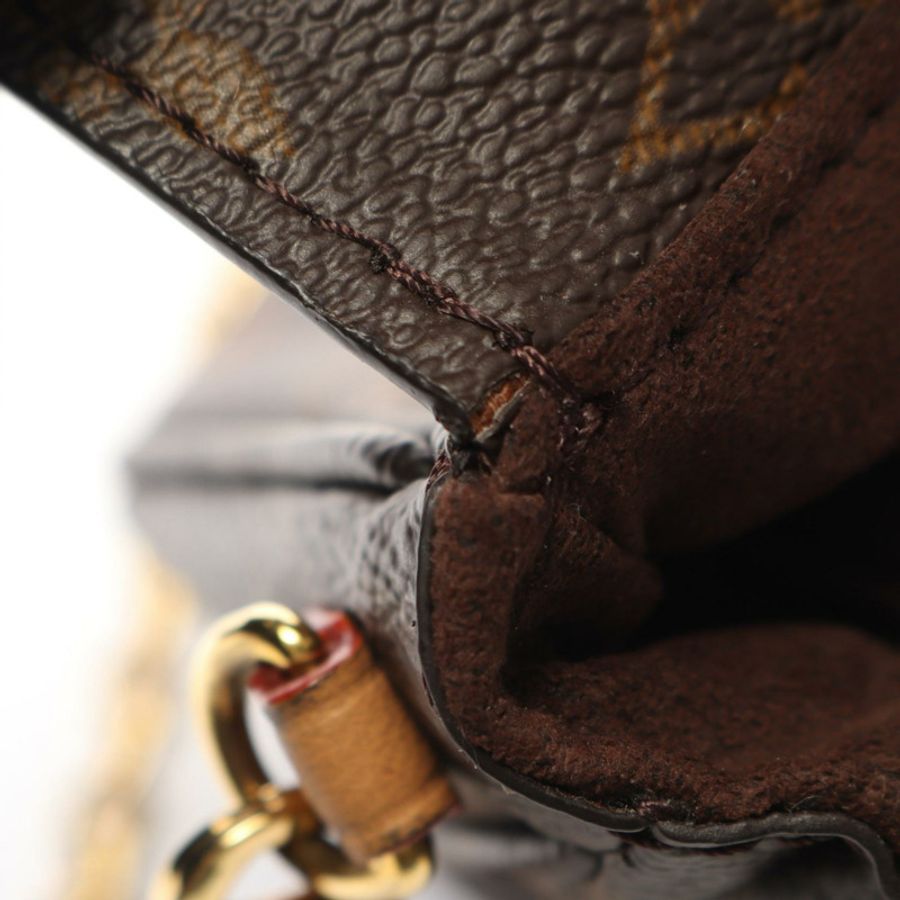 路易威登 Micro Metis 鏈條斜背包 M81267 Monogram 帆布 二手 LV-4