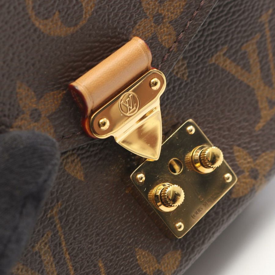 路易威登 Micro Metis 鏈條斜背包 M81267 Monogram 帆布 二手 LV-6