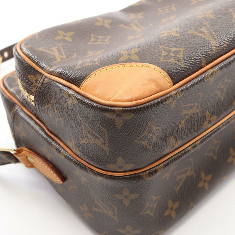 路易威登 Nile 肩斜背包 M45244 Monogram 帆布皮革 二手 LV-9