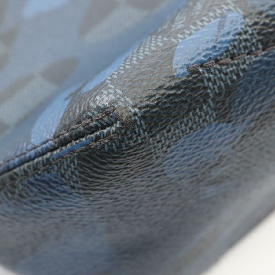 路易威登 Hunter 單肩斜背包 N41653 Damier Cobalt 迷彩款 二手-5