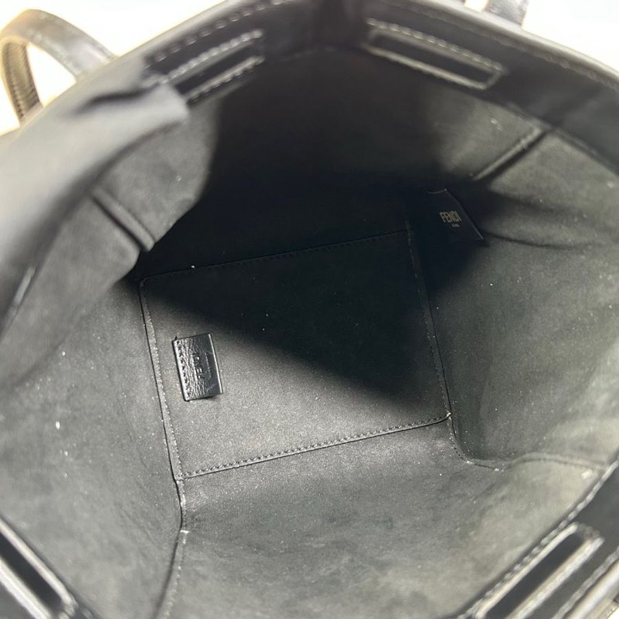 Fendi origami黑色摺紙包 14×14×19cm 99新配件塵袋-7