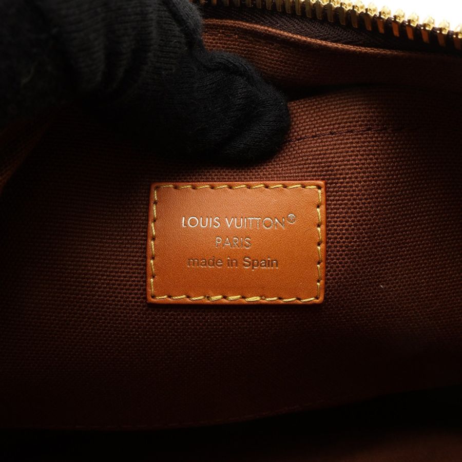 LOUIS VUITTON LV 路易威登 Keepall 25 Cargo 兩用包 棕色 原花帆布 有印字 M14981-4