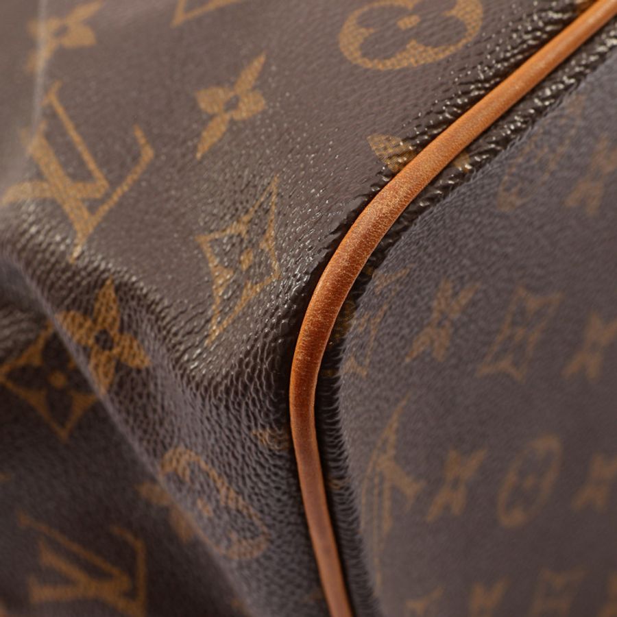 LOUIS VUITTON LV 路易威登 Palermo GM 兩用包 棕色 原花帆布 M40146-10