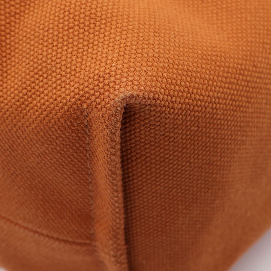 HERMES 愛馬仕 Etriviere Pocket 27 托特包 金棕色帆布 黑色 Swift牛皮 B刻 H082769CK-7