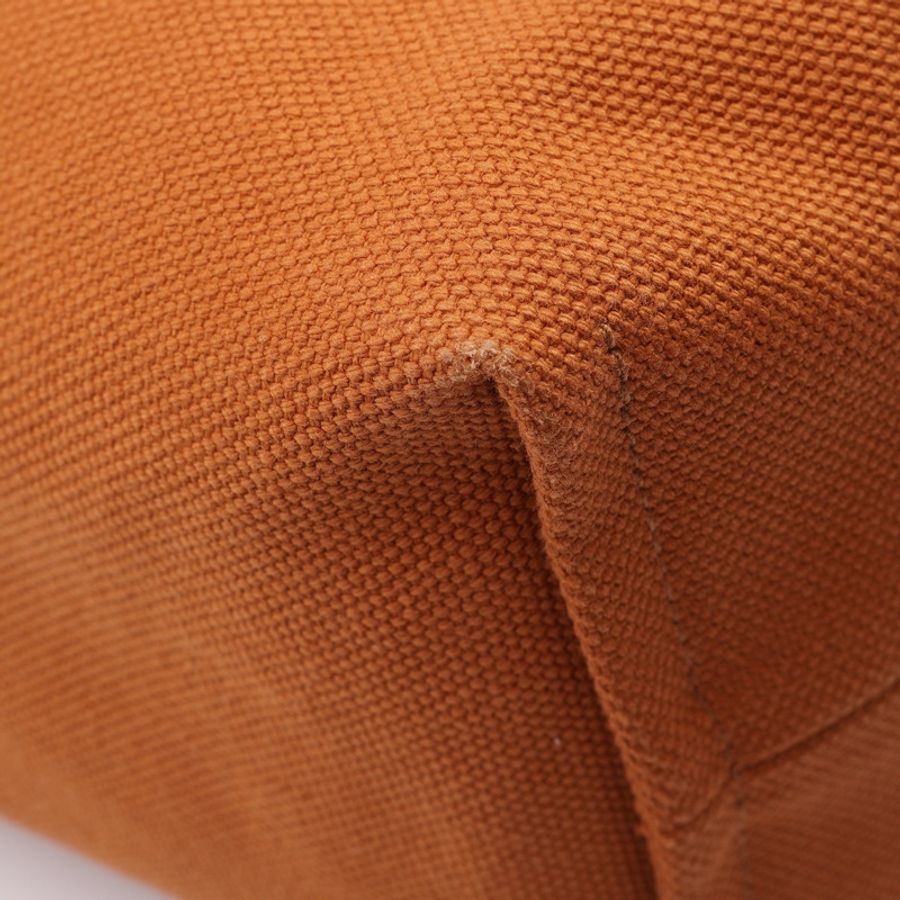 HERMES 愛馬仕 Etriviere Pocket 27 托特包 金棕色帆布 黑色 Swift牛皮 B刻 H082769CK-8
