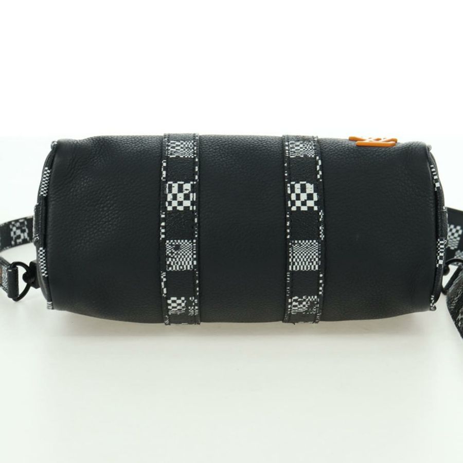 【日本直送】路易威登 Damier Distorted City Keepall XS 旅行包 黑色 M80202 LV 正品 177433SM-4