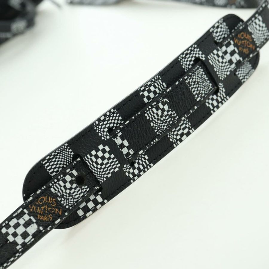 【日本直送】路易威登 Damier Distorted City Keepall XS 旅行包 黑色 M80202 LV 正品 177433SM-14