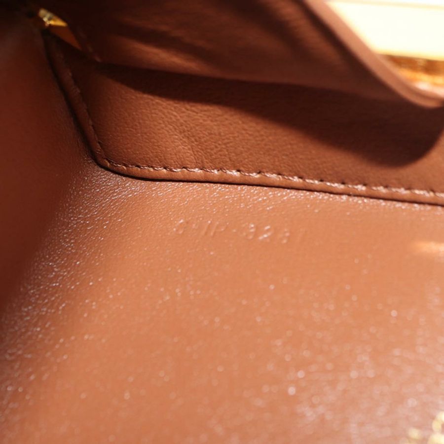 【日本直送】CELINE Triomphe Macadam 帆布迷你化妝箱 PVC 皮革 黑色 正品 179589M-10