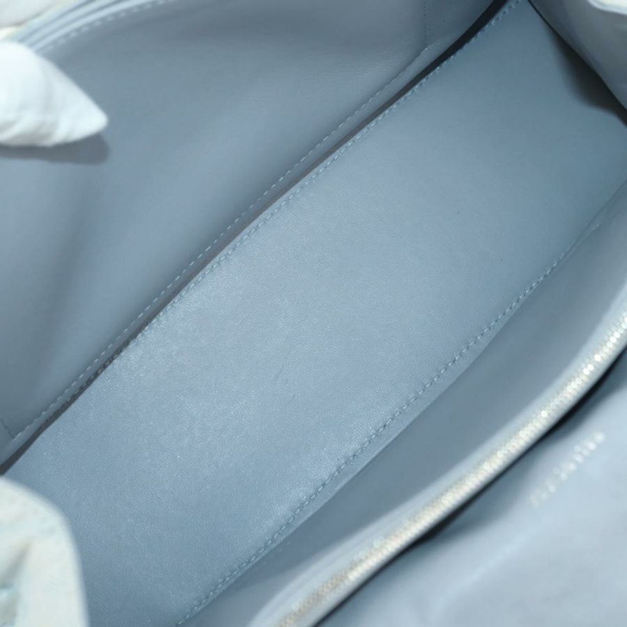 【日本直送】BALENCIAGA 鏈條肩背包 牛仔藍 銀色 716393 正品 178295SAM-10