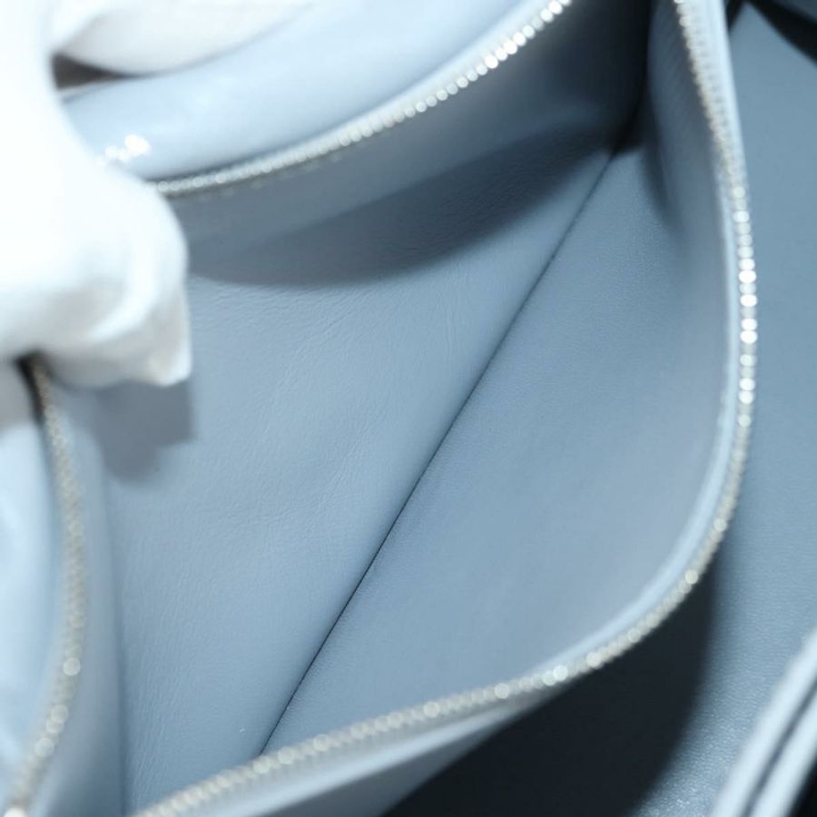 【日本直送】BALENCIAGA 鏈條肩背包 牛仔藍 銀色 716393 正品 178295SAM-23