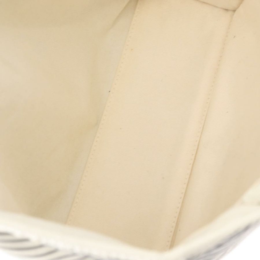 【日本直送】香奈兒帆布手袋 白色 銀色 CC 標誌 正品 BA12904A-10