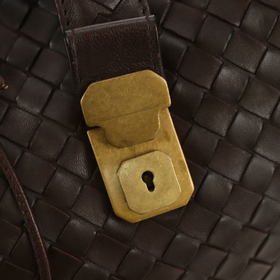 【日本直送】BOTTEGA VENETA INTRECCIATO 羅馬系列手提包,棕色皮革,貨號 162112,正品 yk20366SAV-17