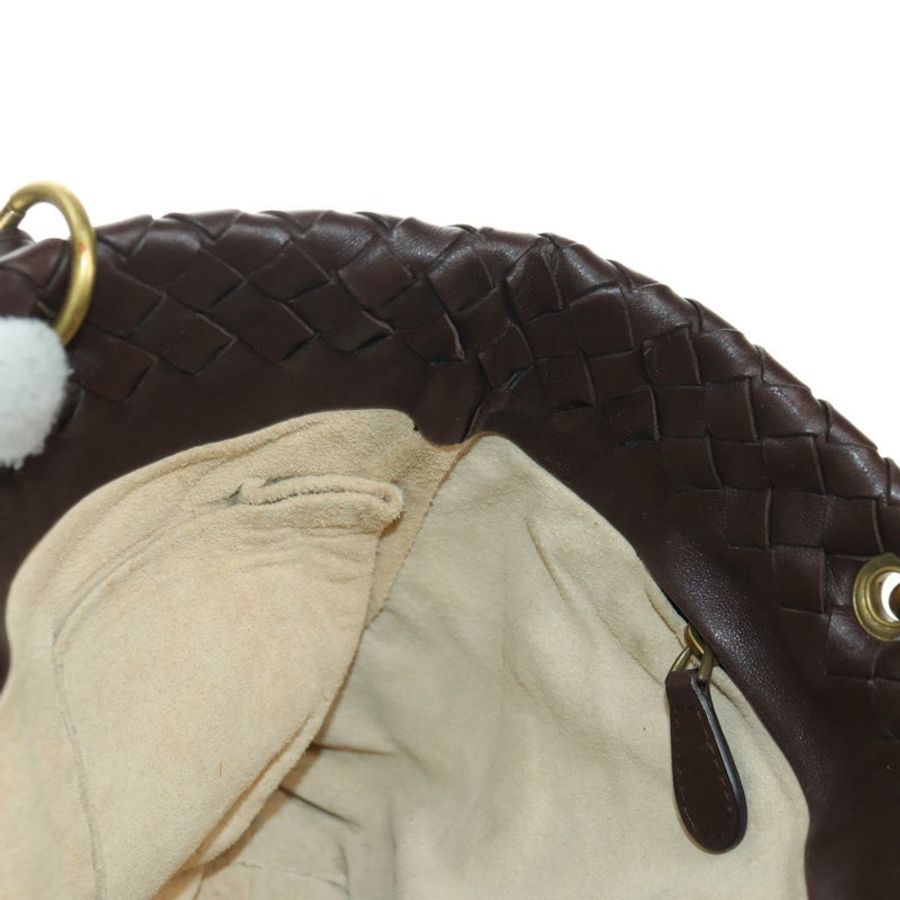 【日本直送】BOTTEGA VENETA INTRECCIATO 羅馬系列手提包,棕色皮革,貨號 162112,正品 yk20366SAV-20