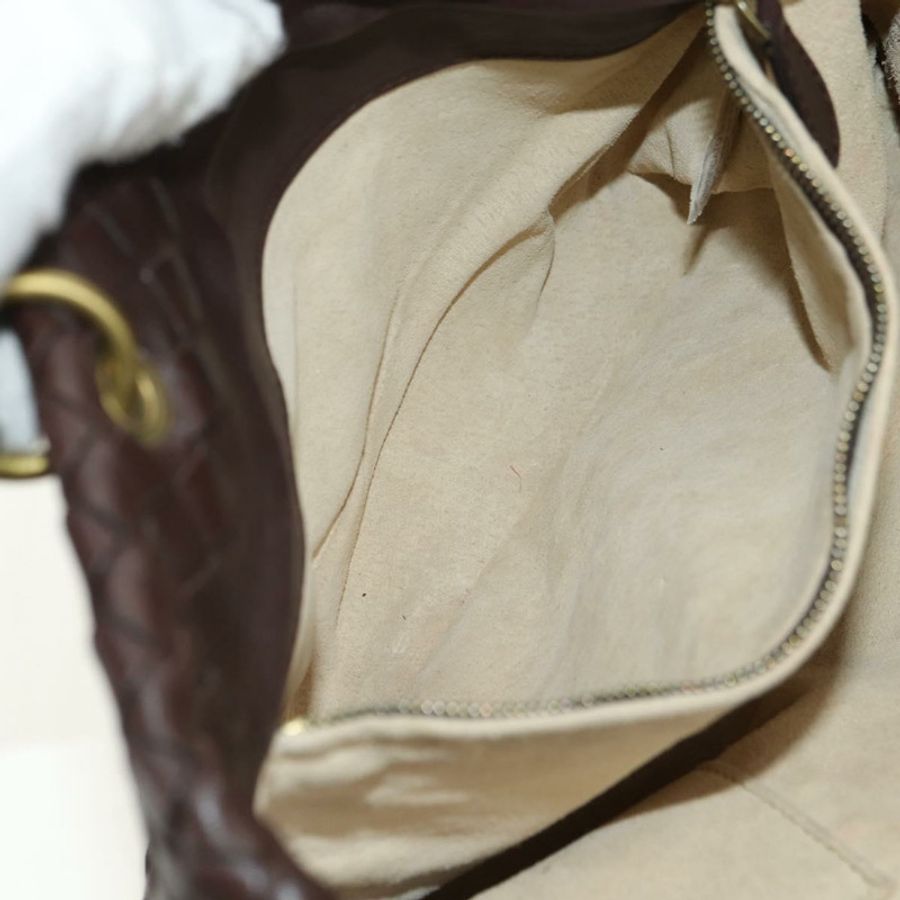 【日本直送】BOTTEGA VENETA INTRECCIATO 羅馬系列手提包,棕色皮革,貨號 162112,正品 yk20366SAV-23