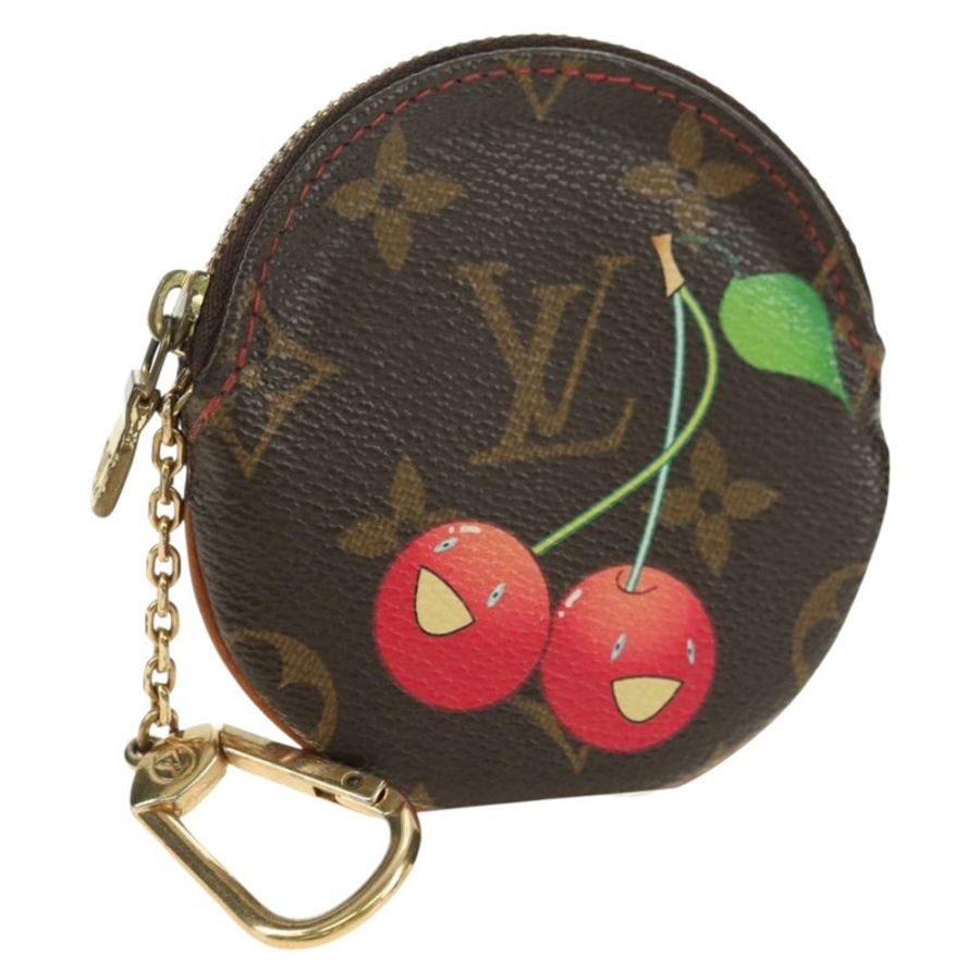 【日本直送】路易威登 Monogram Cherry Porte Monnaie Ron 零錢包 M95043 正品 182052V-0