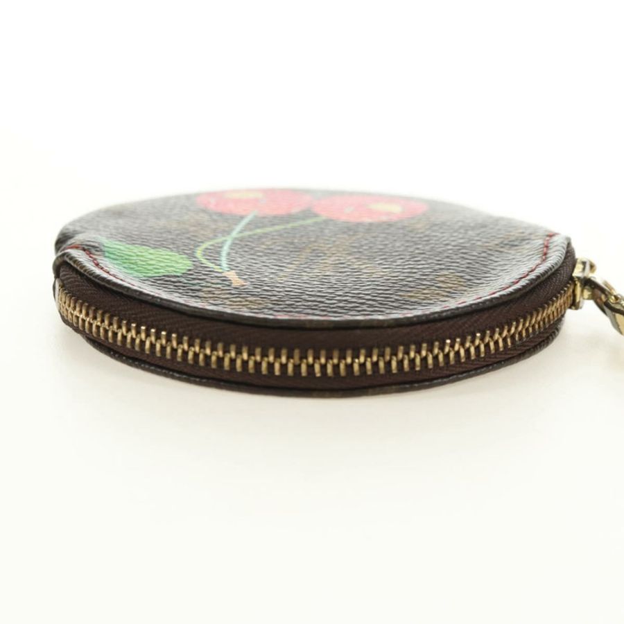 【日本直送】路易威登 Monogram Cherry Porte Monnaie Ron 零錢包 M95043 正品 182052V-4
