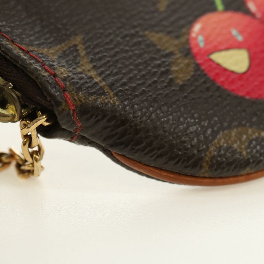 【日本直送】路易威登 Monogram Cherry Porte Monnaie Ron 零錢包 M95043 正品 182052V-6