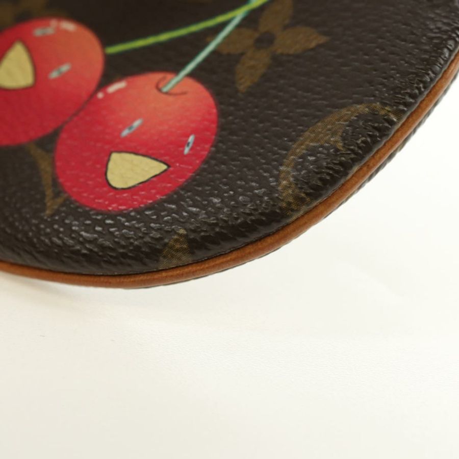 【日本直送】路易威登 Monogram Cherry Porte Monnaie Ron 零錢包 M95043 正品 182052V-13