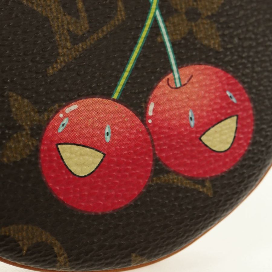 【日本直送】路易威登 Monogram Cherry Porte Monnaie Ron 零錢包 M95043 正品 182052V-17
