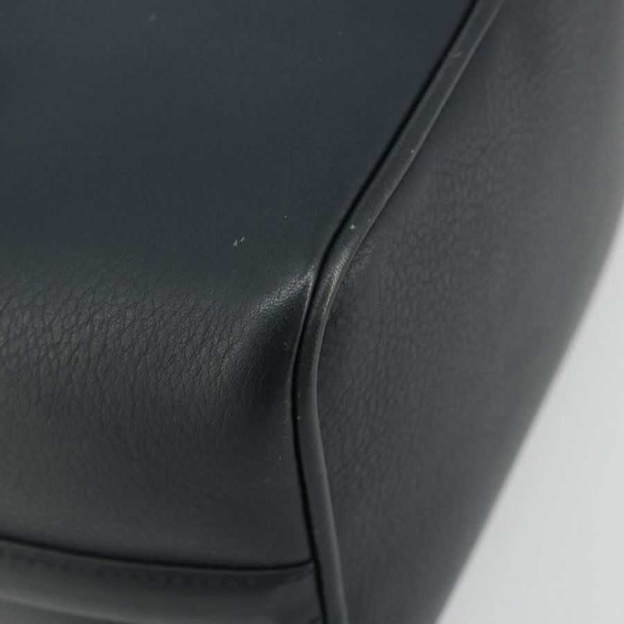【日本直送】Christian Dior Vanity 手提包,真皮,海軍藍,金色,正品,貨號 182020A-17