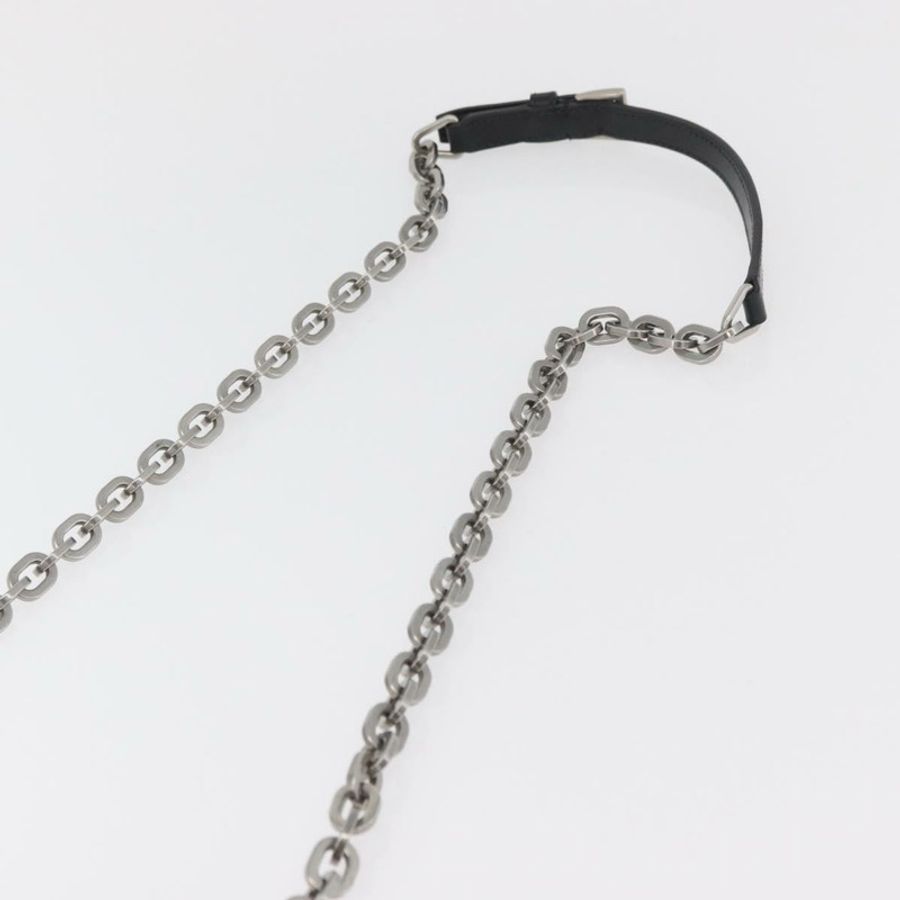 【日本直送】PRADA 鏈條單肩包,未出生小牛皮,粉紅色銀色,正品 181937A-7