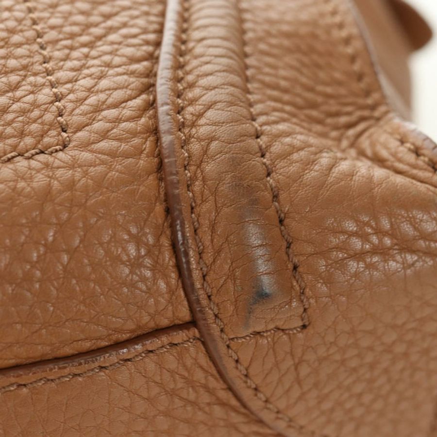 【日本直送】CELINE Luggage Micro Shopper 手提包,米色金色皮革,正品 am11775V-5