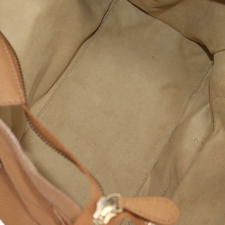 【日本直送】CELINE Luggage Micro Shopper 手提包,米色金色皮革,正品 am11775V-9