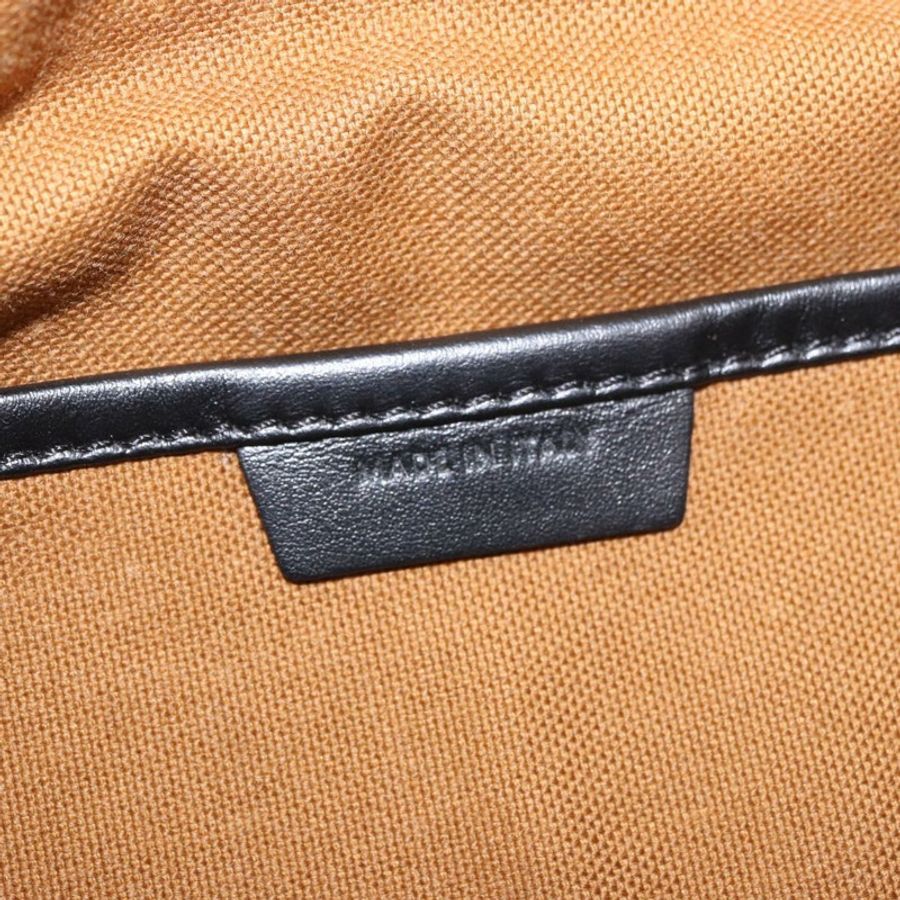 【日本直送】CELINE Triomphe 腰包 PVC 黑色金色 正品 183105M-18