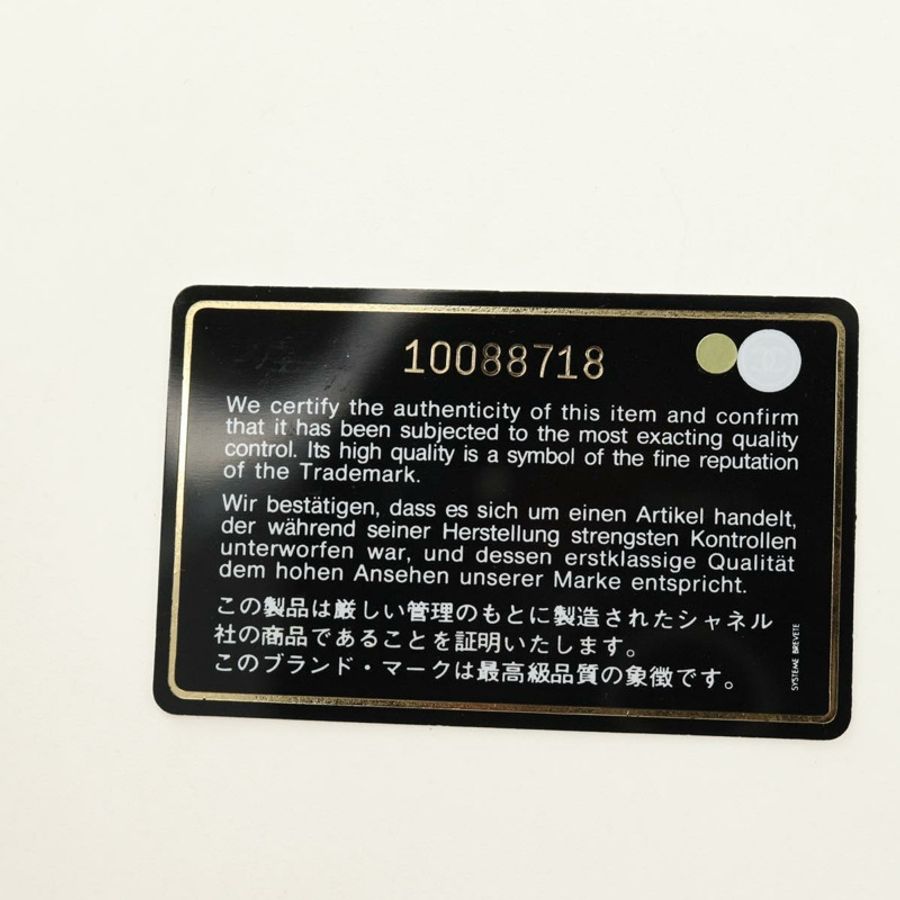 【日本直送】香奈兒 Cambon 系列黑色銀色雙C標誌手提包,正品編號 184706SAV-11