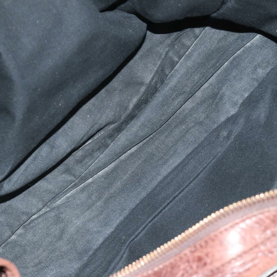 【日本直送】BALENCIAGA The Giant Part-Time Bag 皮革雙肩包 棕色/金色 173082 正品 185300SM-9