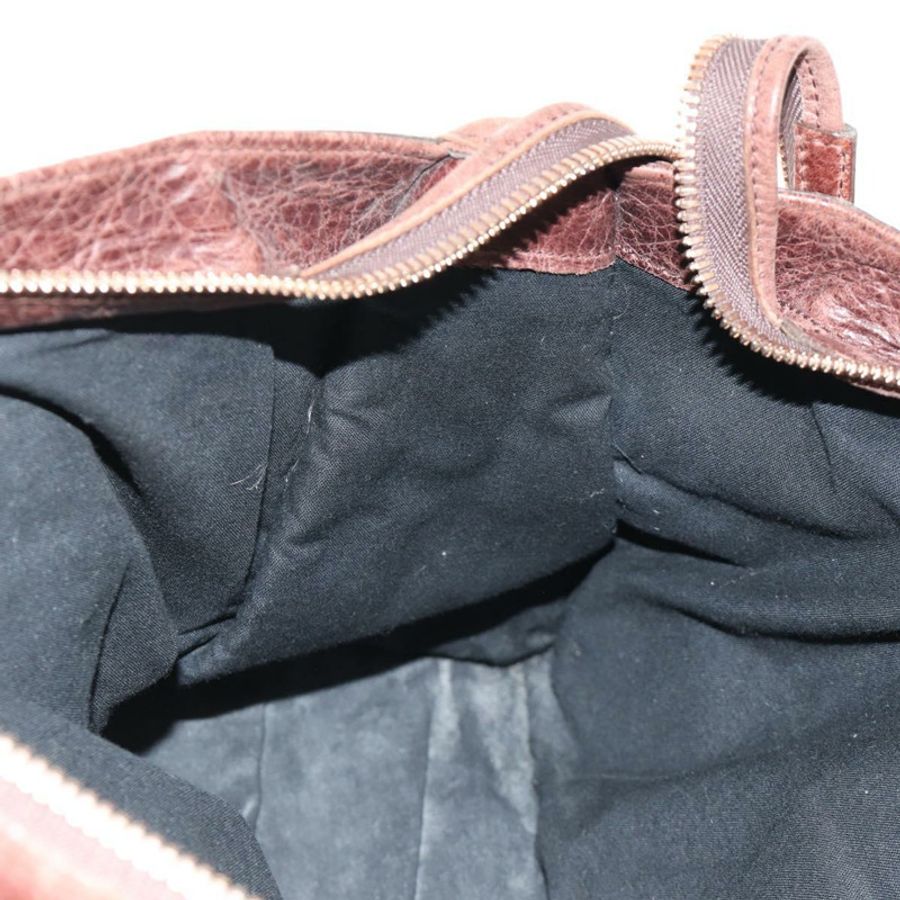 【日本直送】BALENCIAGA The Giant Part-Time Bag 皮革雙肩包 棕色/金色 173082 正品 185300SM-24