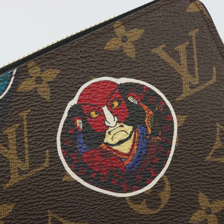 【日本直送】路易威登 Monogram Kansai Zippy 長版皮夾 M67249 LV Auth 185761M-17