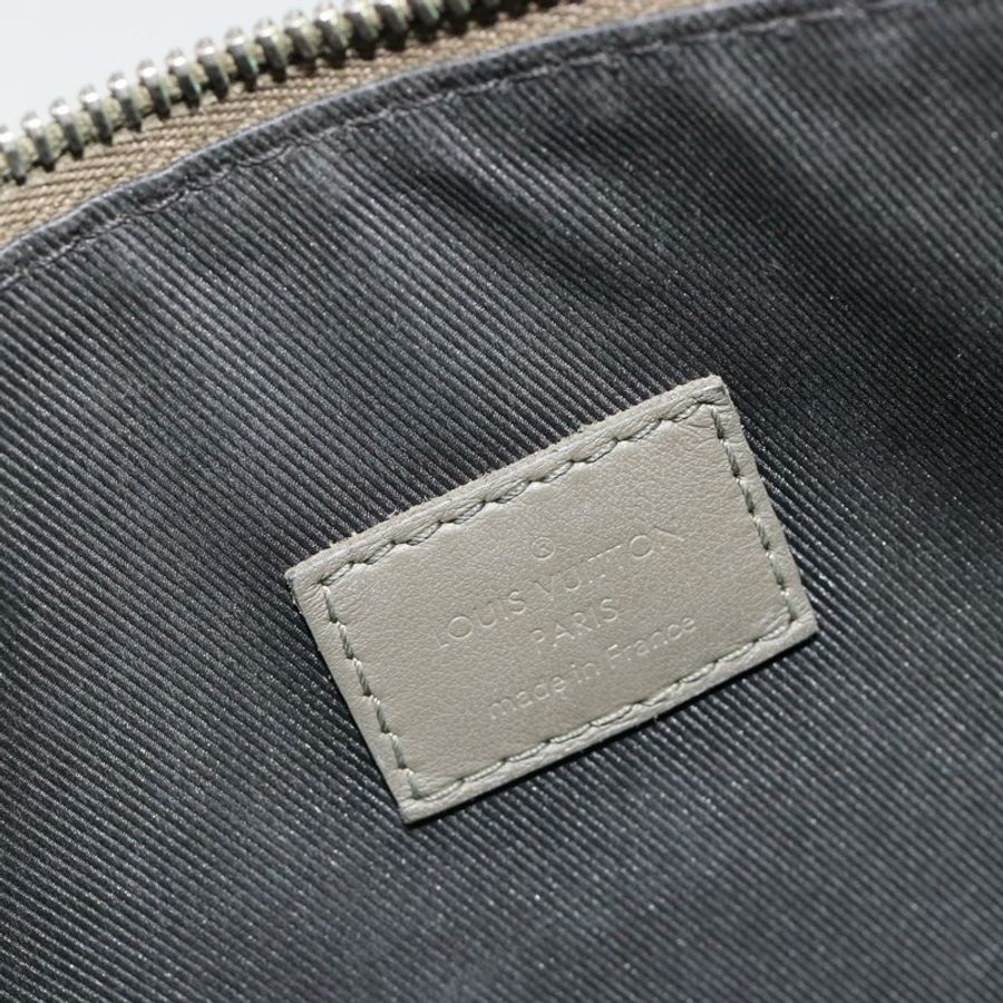 【日本直送】路易威登 Takeoff 手拿包 皮革 灰色 M81735 LV 正品 186227M-9
