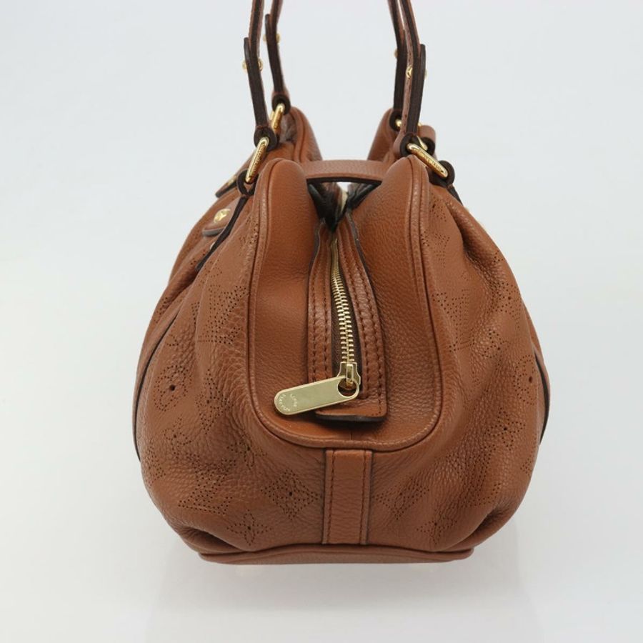 【日本直送】路易威登 Mahina Runner PM 手提包，棕色皮革，貨號 M97052，LV 正品 am11933V-3