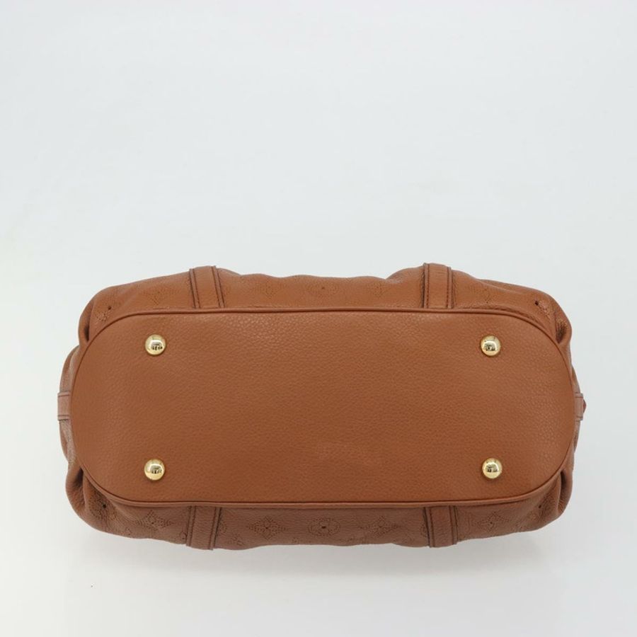 【日本直送】路易威登 Mahina Runner PM 手提包，棕色皮革，貨號 M97052，LV 正品 am11933V-4