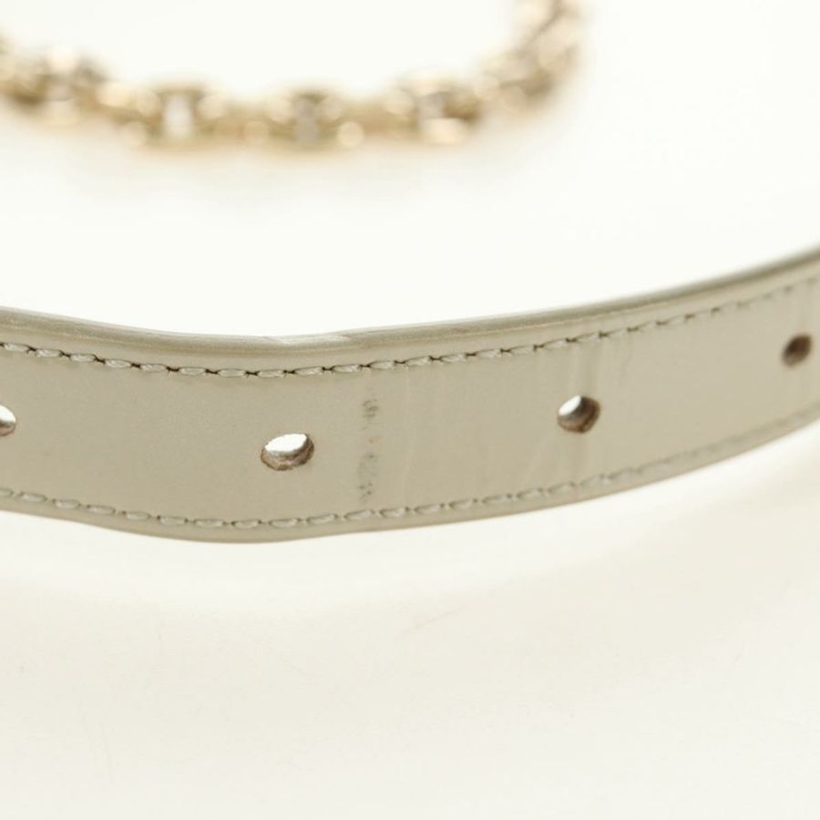 【日本直送】Christian Dior Montaigne 鏈條包 漆皮 米色 金 正品 ar13976V-7