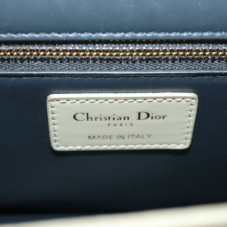 【日本直送】Christian Dior Montaigne 鏈條包 漆皮 米色 金 正品 ar13976V-21