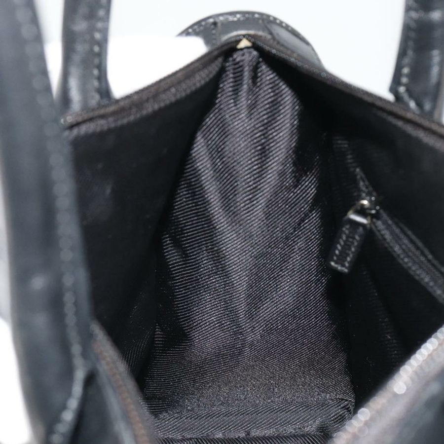 【日本直送】GUCCI GG帆布手提包 黑色 銀色 000 0855 正品 am11991V-17